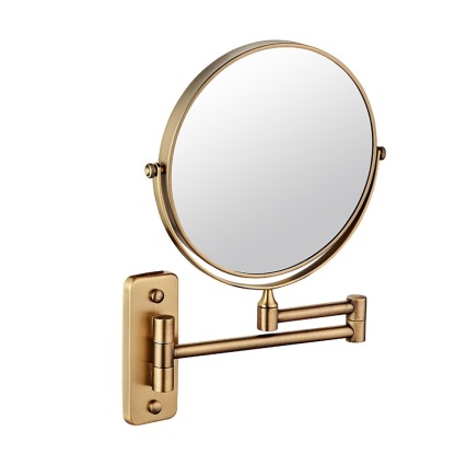 6 Inches Rectangular Base Wall Mounted Makeup Mirror