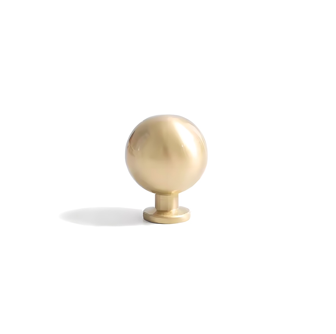 Spherical Cabinet Knob with Base