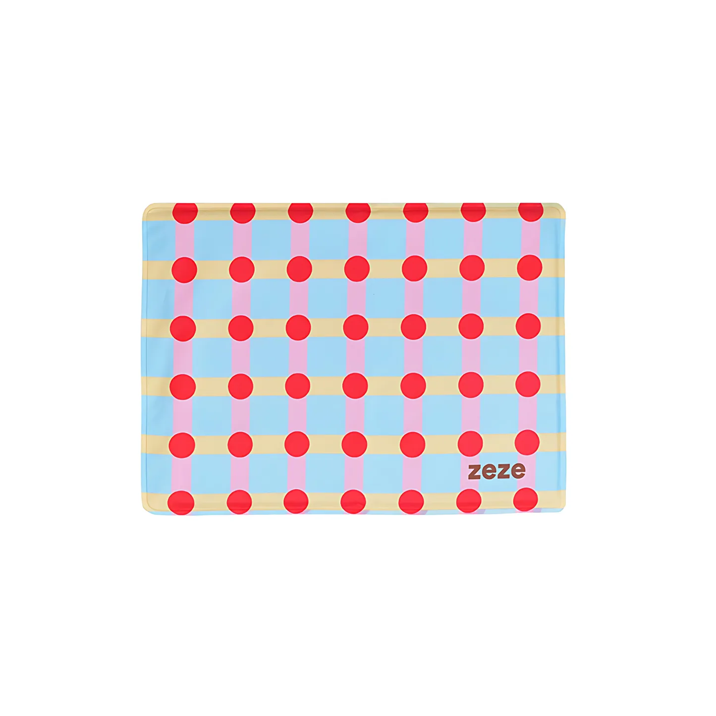 Check & Dot Pet Cooling Mat
