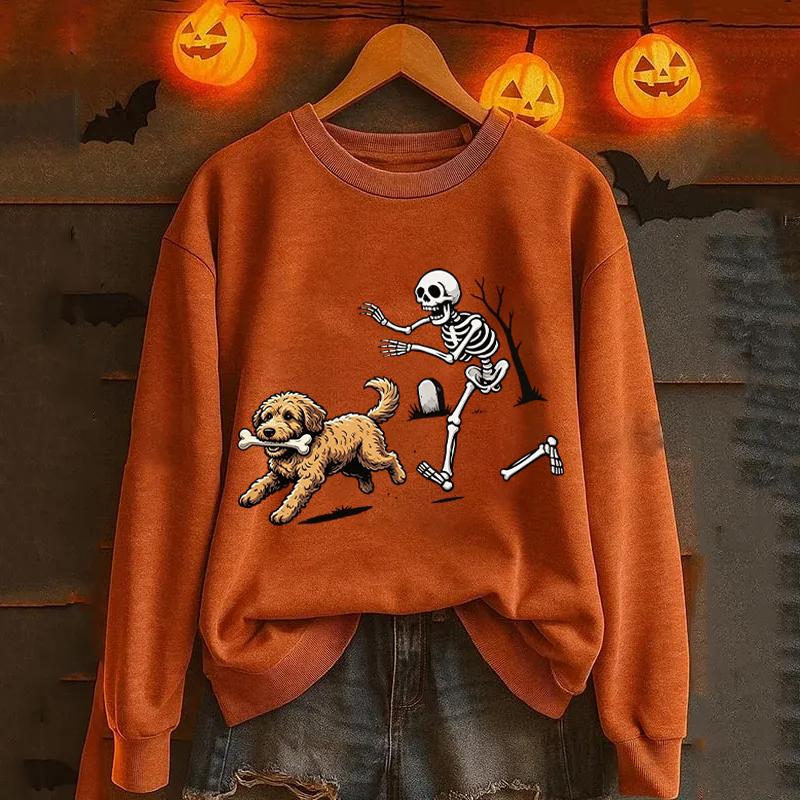 Goldendoodle Halloween Sweatshirt