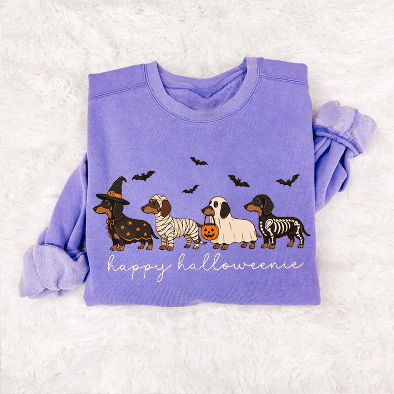 Halloween Dachshund Sweatshirt