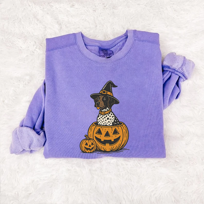 Comfort Colors Halloween Shorthaired Pointer Sweatshirt