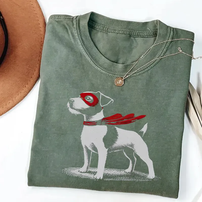 Jack Russell Superhero T-shirt