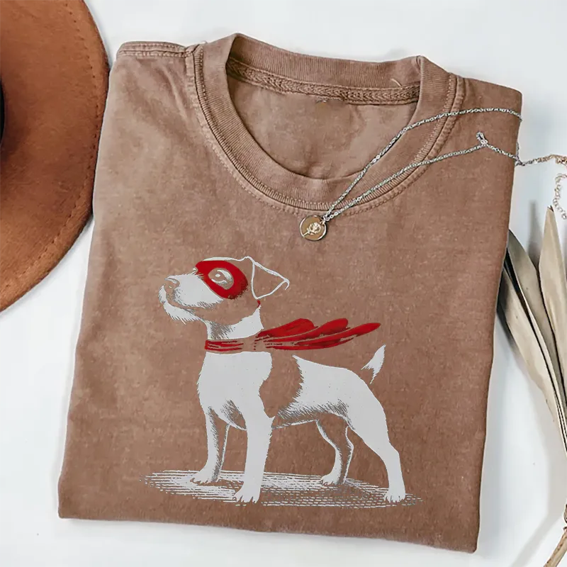 Jack Russell Superhero T-shirt