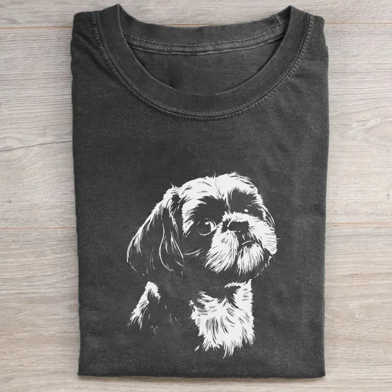 Cute Shih Tzu Lover T-shirt