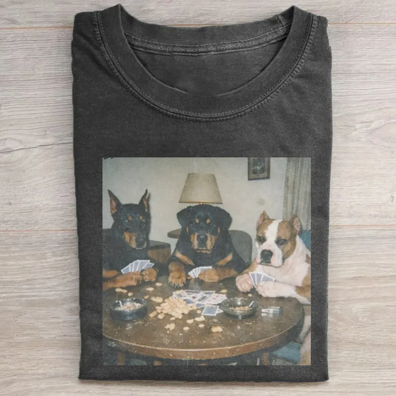 Dogs Playing Poker T-shirt