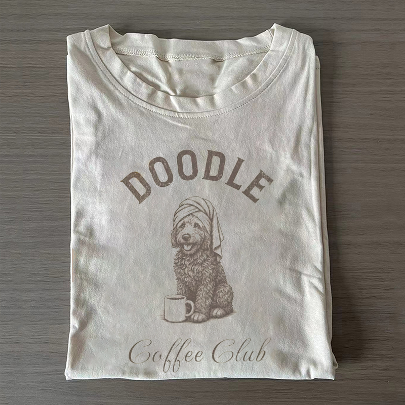 Doodle Coffee Club T-shirt