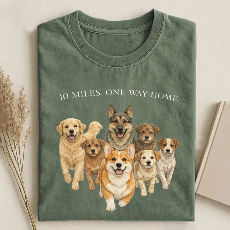 7 Dogs One Way Home T-shirt