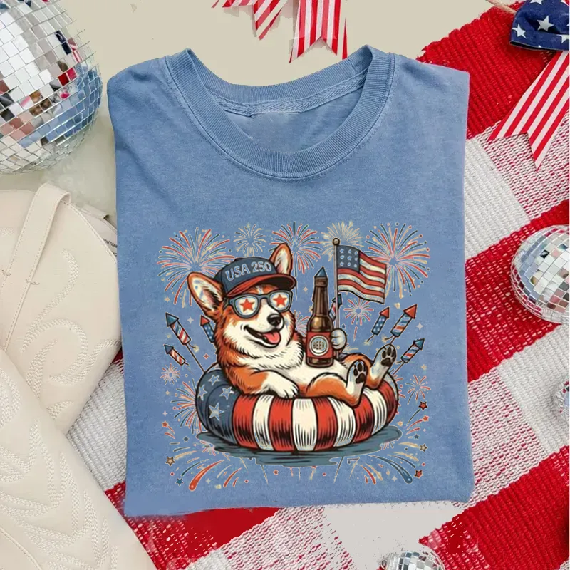 Patriotic Dogs T-shirt
