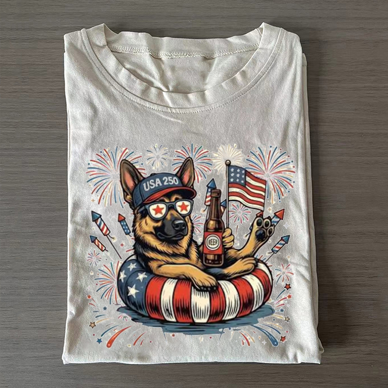 Patriotic Dogs T-shirt