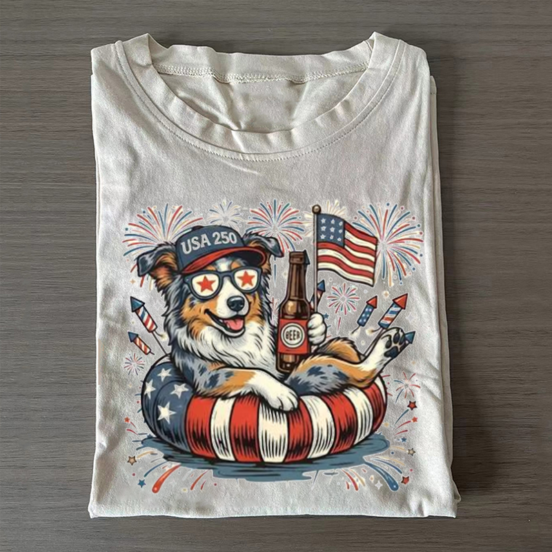 Patriotic Dogs T-shirt