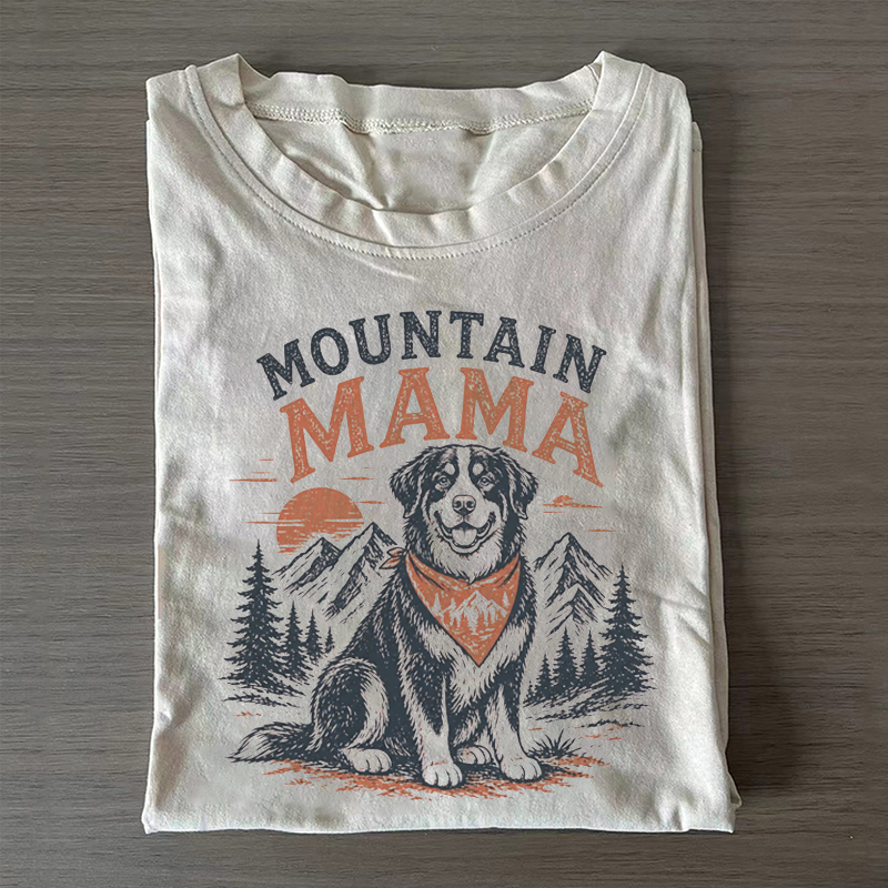 Mountain Mama Dog T-shirt