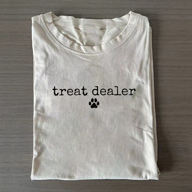 Treat Dealer Dog Mom T-shirt