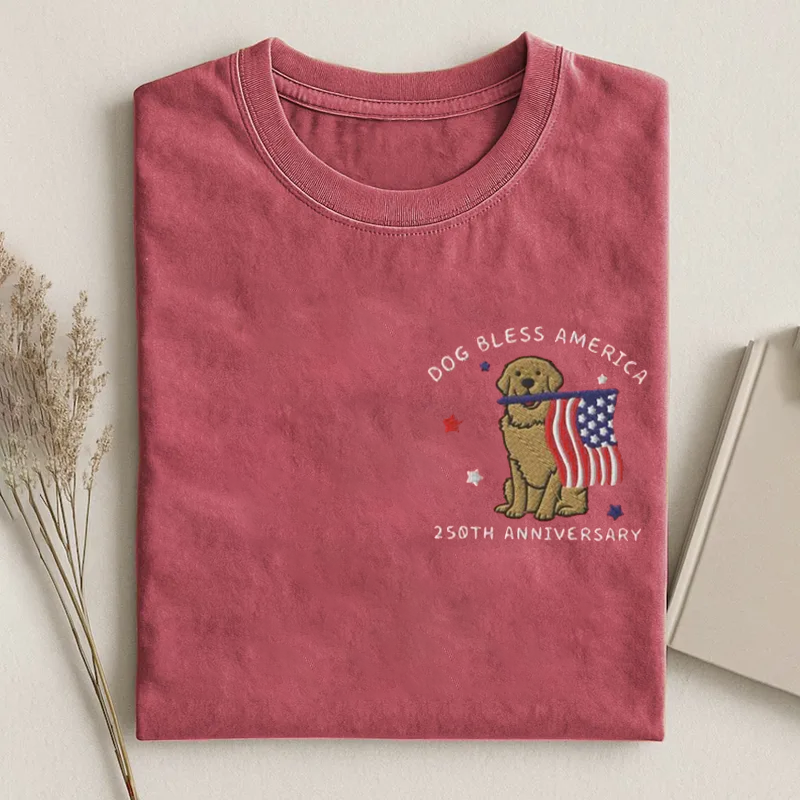 Dog Bless America T-shirt