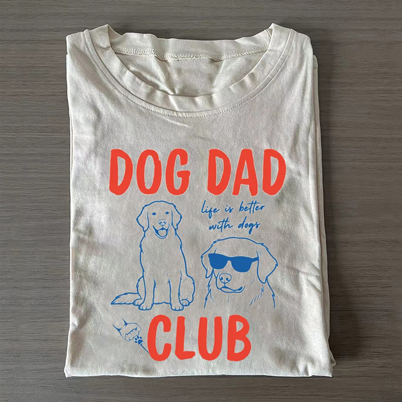 Dog Dad Club T-shirt