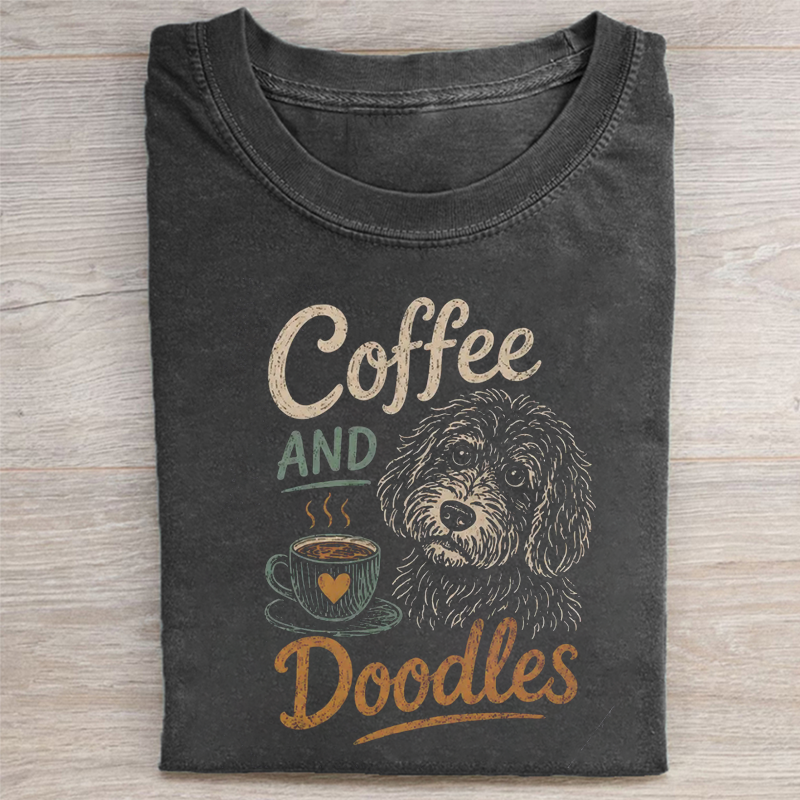 Coffee And Doodles T-shirt
