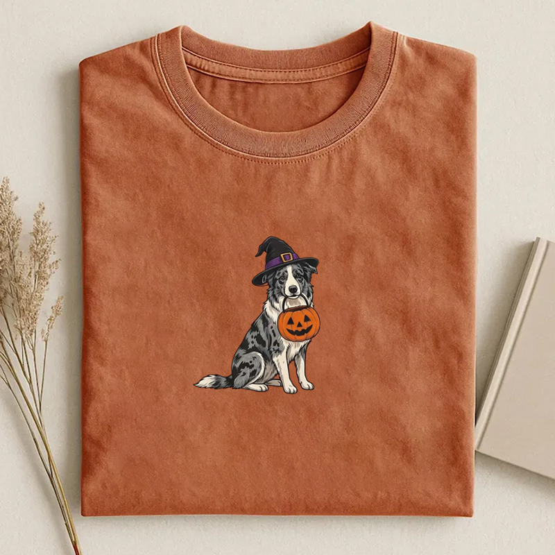 Halloween Dog Mom T-shirt