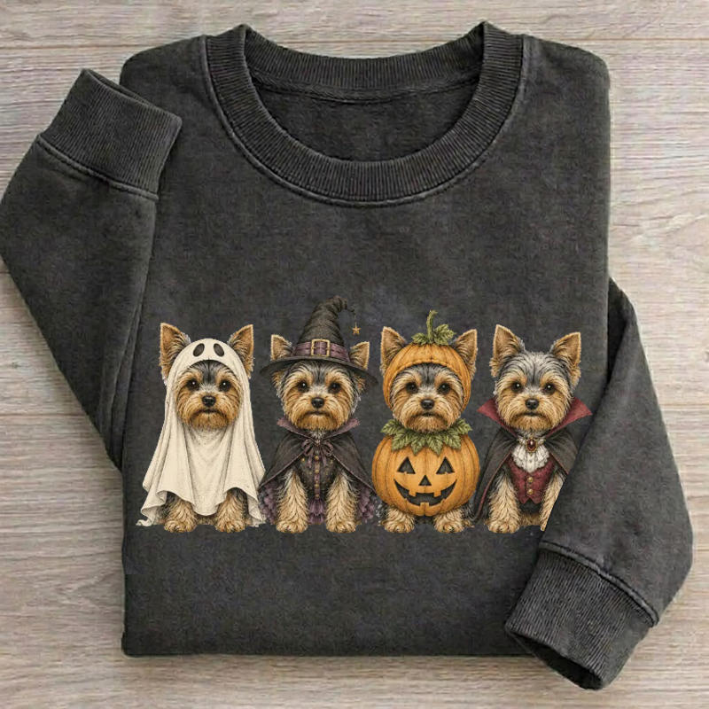 Yorkie Halloween T-shirt