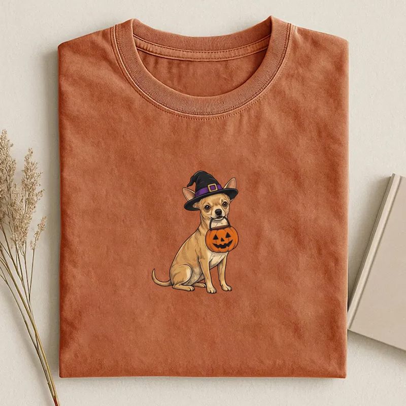 Halloween Dog Mom T-shirt