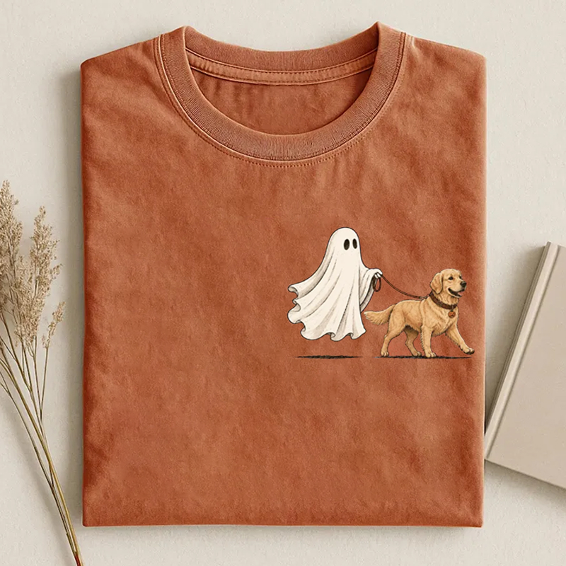 Golden Retriever Ghost T-shirt