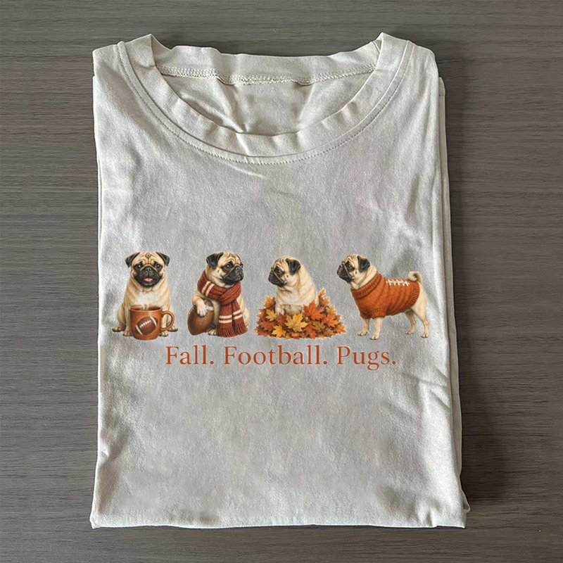Fall Pug T-shirt