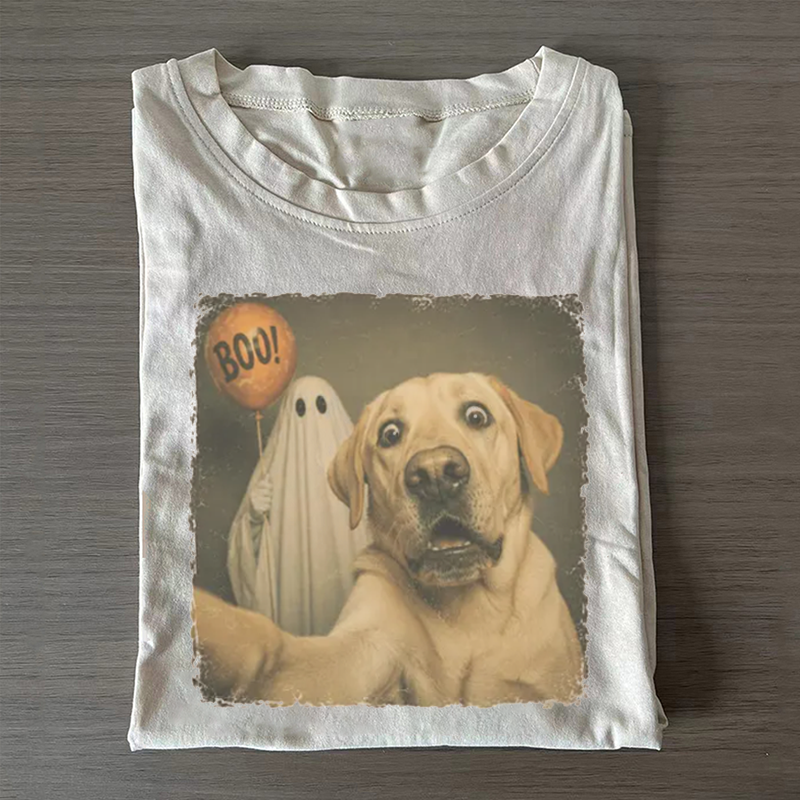 Yellow Labrador Halloween T-shirt