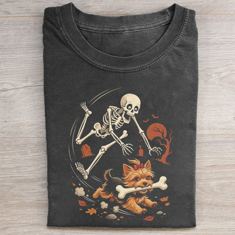 Funny Halloween Dog T-shirt