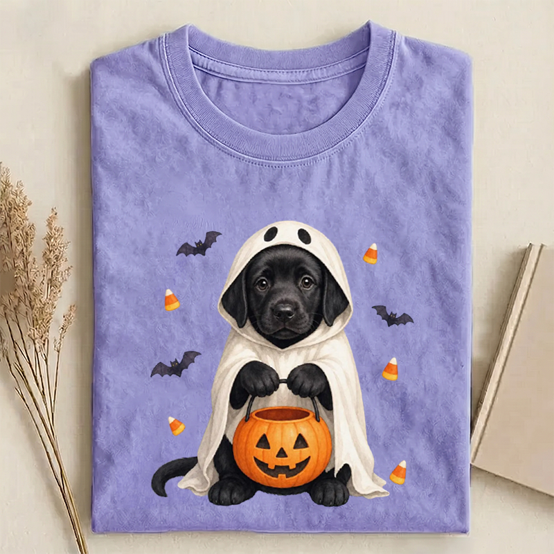 Labrador Ghost Halloween T-shirt