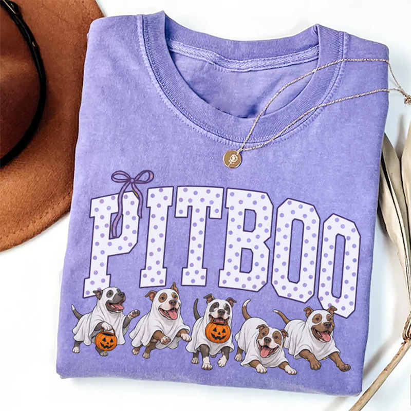 Halloween Pit Bull Whiskey T-shirt