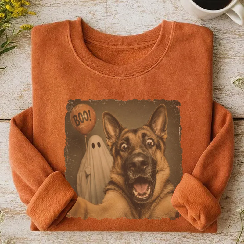 German Shepherd Halloween Sweatshirt