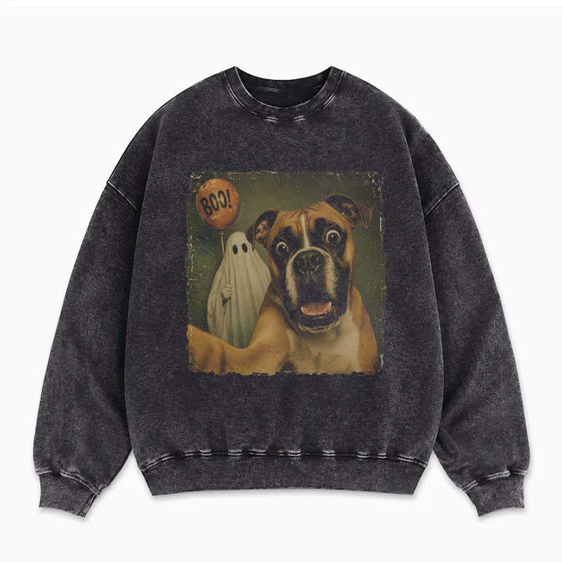 Boxer Halloween Sweatshirt