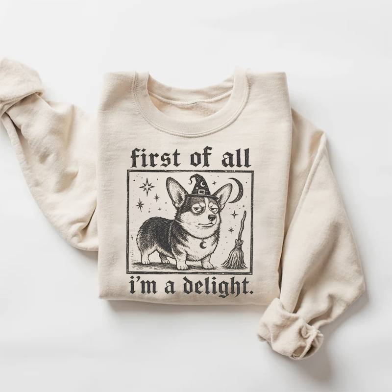 Corgi Halloween Sweatshirt