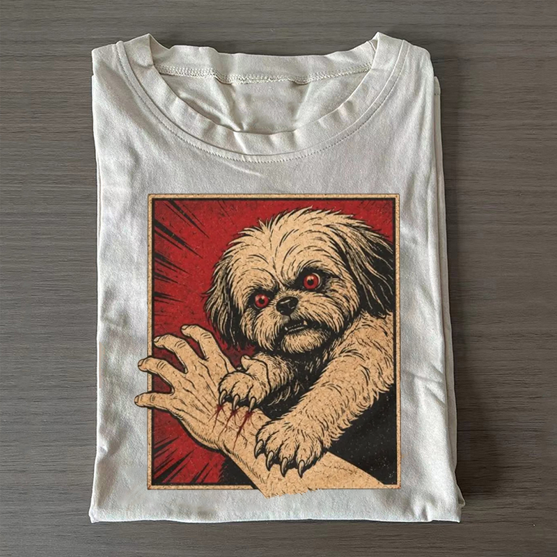 Shih Tzu Halloween T-shirt