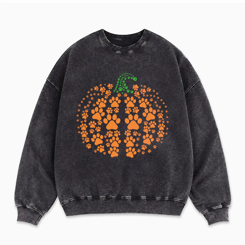 Paw Pumpkin Sweatshirt
