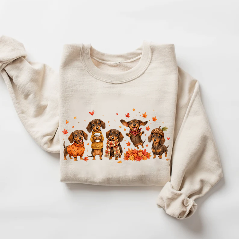 Dachshund Fall Sweatshirt