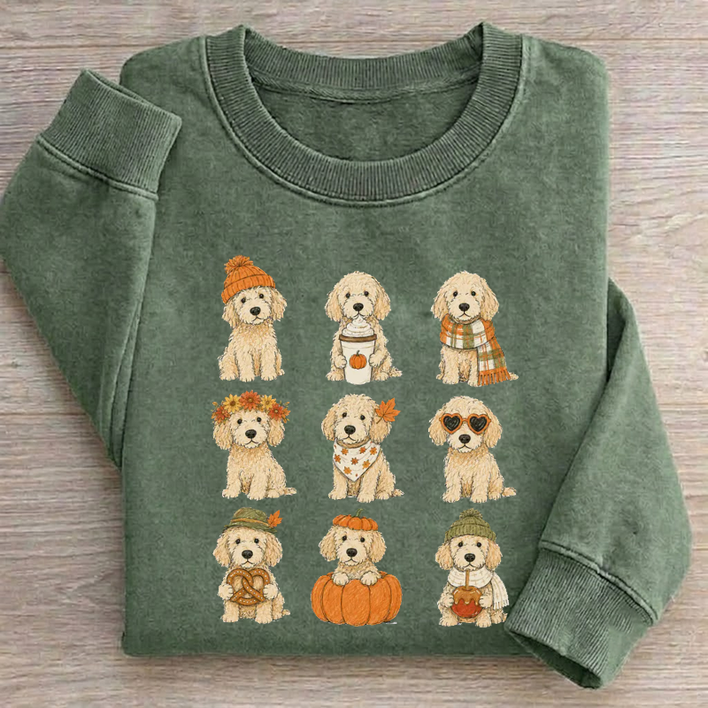 Goldendoodle Fall Sweatshirt