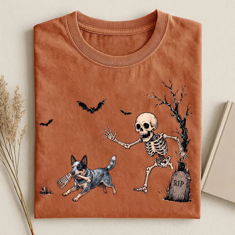 Australian Cattle Dog Halloween T-shirt