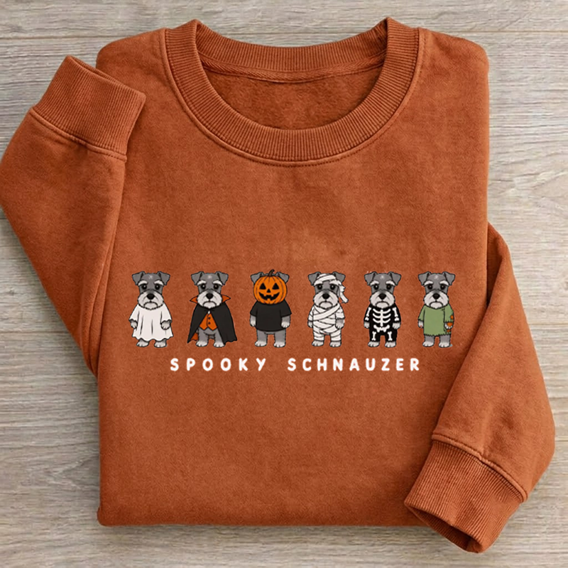 Spooky Schnauzer Sweatshirt
