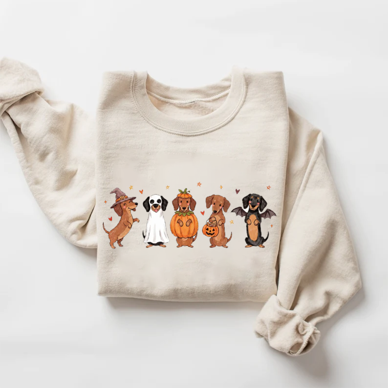 Halloween Dachshund Sweatshirt