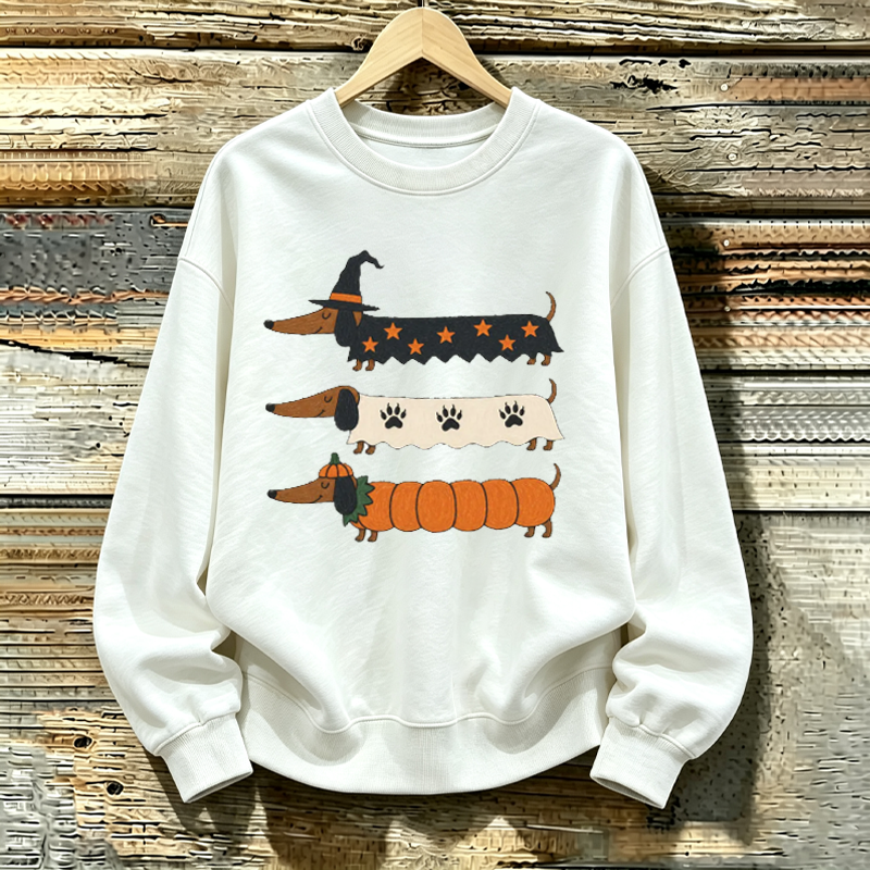 Halloween Dachshund Sweatshirt
