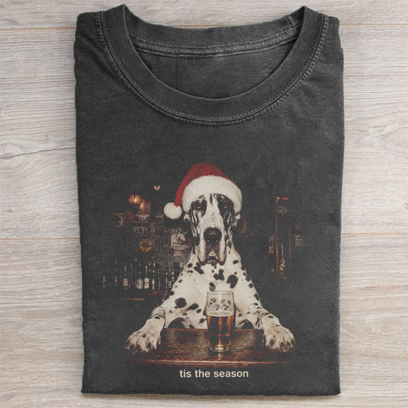Great Dane Christmas T-shirt