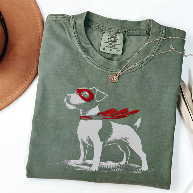 Jack Russell Superhero T-shirt