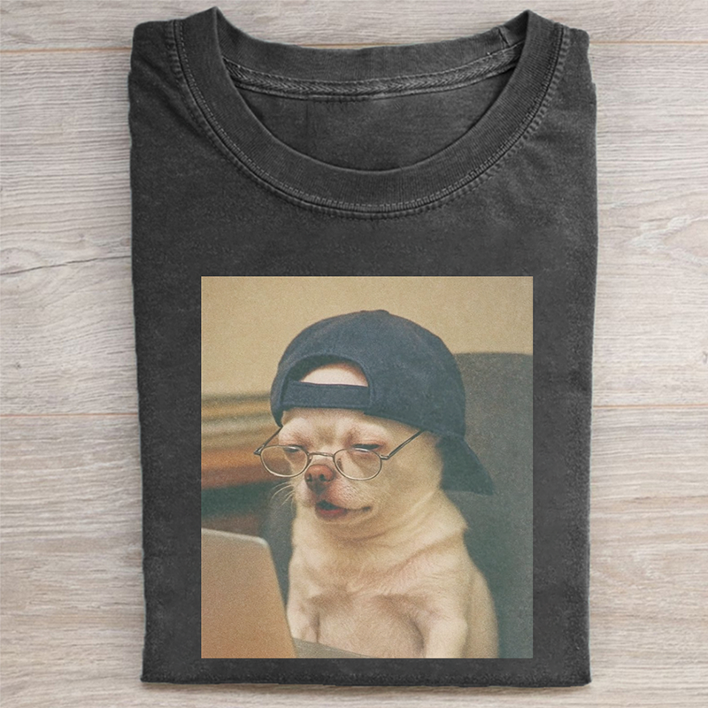 Funny Dog Meme T-shirt