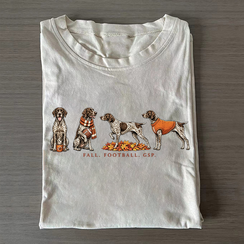 Fall German Shorthaired Pointer T-shirt