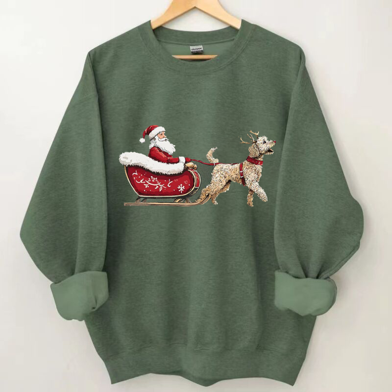 Christmas Golden Doodle Sweatshirt