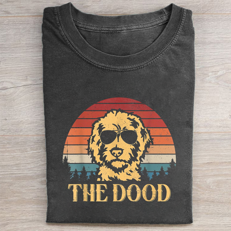 The Dood Vintage Goldendoodle T-shirt