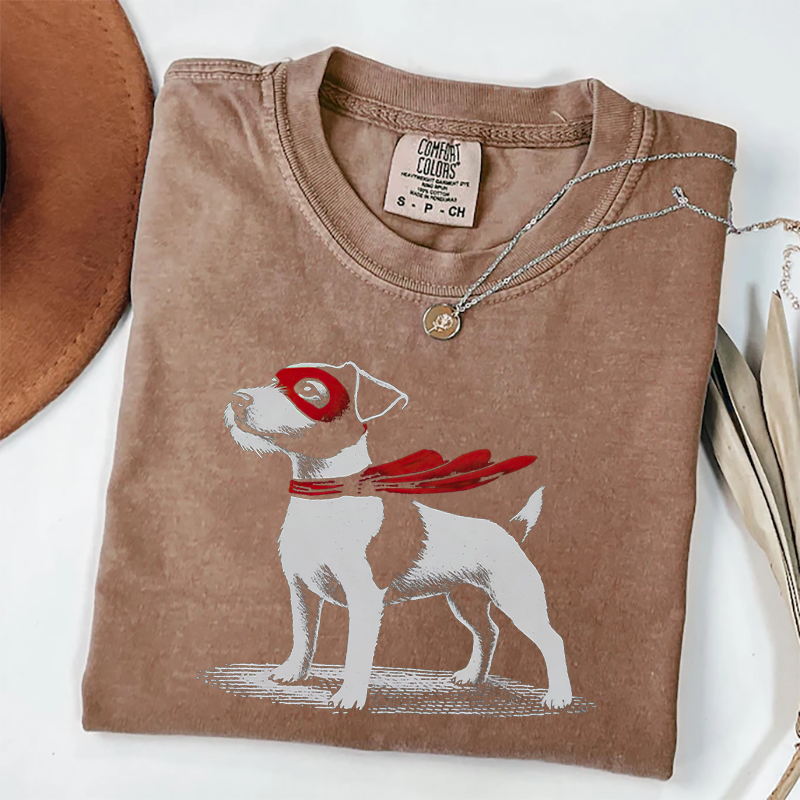 Jack Russell Superhero T-shirt