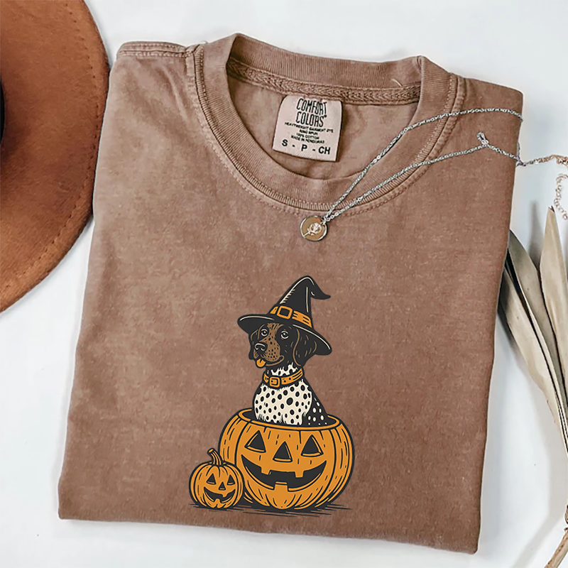 Comfort Colors Halloween Shorthaired Pointer T-shirt
