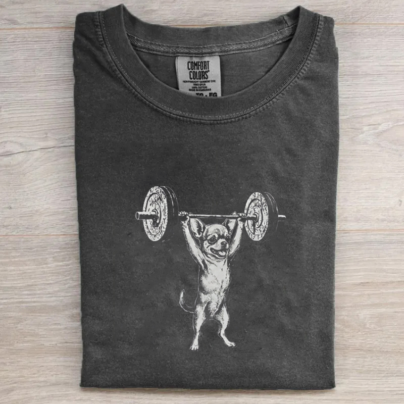 Funny Chihuahua Lifting T-shirt