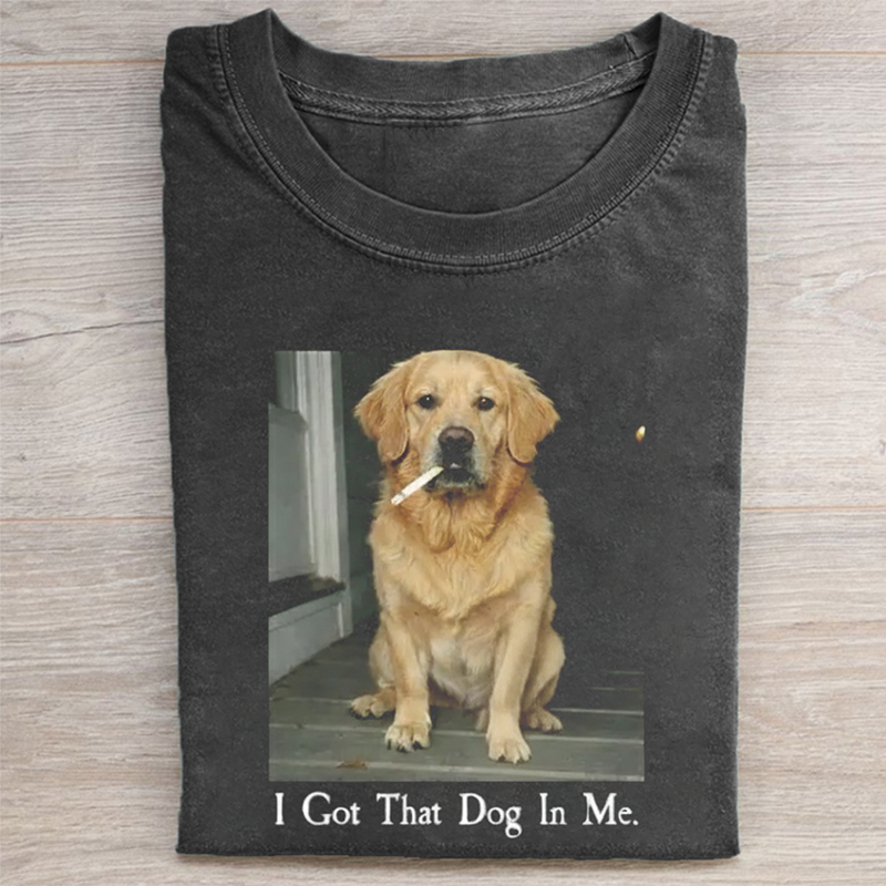 I Got That Dog In Me Golden Retriever T-shirt